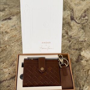 Andar Lo Wallet - Timber Woven w/ canvas strap